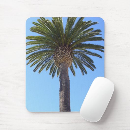 Palmboom in San Diego, CA Muismat (Met muis)