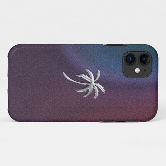 Palmboom iPhone 5 Hoesje (Achterkant (horizontaal))