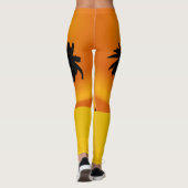 Palmboom & kameel Leggings (Achterkant)
