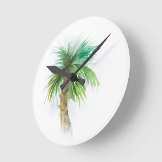 Palmboom Kamer Nummer Klok (Hoek)