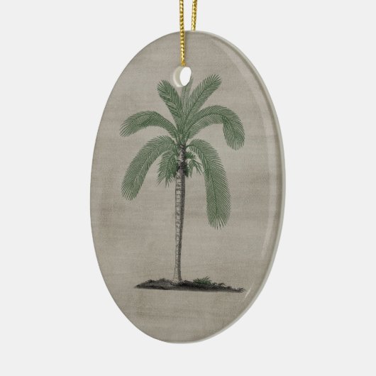  palmboom keramisch ornament (Links)