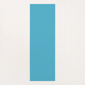 Palmboom laat tropisch patroon aangepaste naam yogamat (Achterkant)