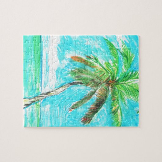 Palmboom Legpuzzel (Horizontaal)