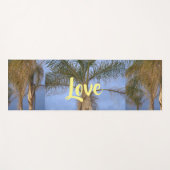 Palmboom Liefde Yogamat (Voorkant (horizontaal))