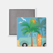 Palmboom Magnet (Voorkant / Achterkant)