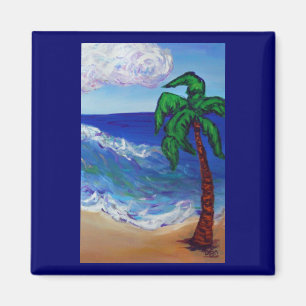 Palmboom Magnet