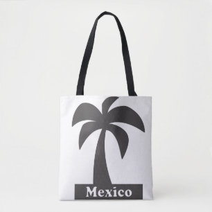 Palmboom (Mexicaanse Vacatie) - Aangepast alles-ov Tote Bag