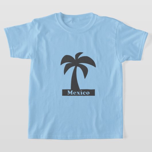 Palmboom (Mexicaanse Vacatie) - Kinderen Basic T-S T-shirt (Laagn)