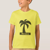 Palmboom (Mexicaanse Vacatie) - Kinderen Basic T-S T-shirt (Voorkant)