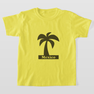Palmboom (Mexicaanse Vacatie) - Kinderen Basic T-S T-shirt