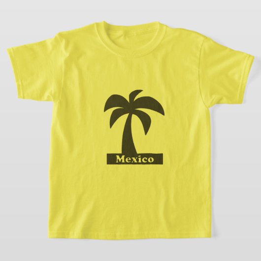Palmboom (Mexicaanse Vacatie) - Kinderen Basic T-S T-shirt (Laagn)