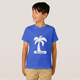 Palmboom (Mexicaanse Vacatie) - Kinderen Basic T-S T-shirt