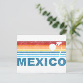 Palmboom Mexico Briefkaart (Staand voorkant)