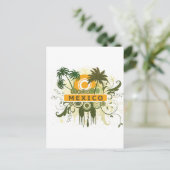 Palmboom Mexico Briefkaart (Staand voorkant)