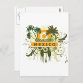 Palmboom Mexico Briefkaart (Voorkant / Achterkant)