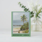Palmboom, Montego Bay Jamaica juni 2011 Briefkaart (Staand voorkant)