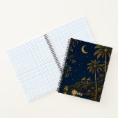 palmboom notitieboek (Binnen)