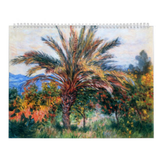 Palmboom op Bordighera - Claude Monet Kalender