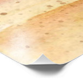 Palmboom op een zonnige dag op het strand foto afdruk (Hoek)