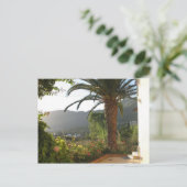Palmboom op het eiland Korfoe Briefkaart (Staand voorkant)