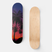 Palmboom op het Sunset Skateboard (Voorkant)