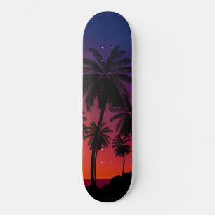 Palmboom op het Sunset Skateboard