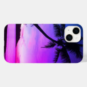 Palmboom op tropisch eiland | Custom Case-Mate iPhone Case (Achterkant (horizontaal))