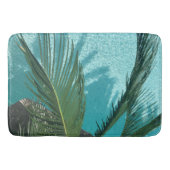Palmboom over het water badmat (Voorkant)