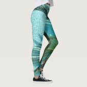 Palmboom over het water leggings (Rechts)