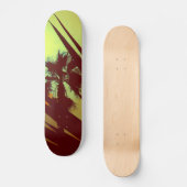 palmboom persoonlijk skateboard (Voorkant)