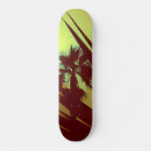 palmboom persoonlijk skateboard (Voorkant)