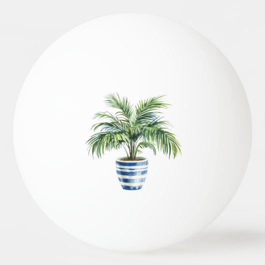 Palmboom Pingpongbal (Voorkant)