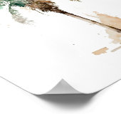 Palmboom Poster (Hoek)