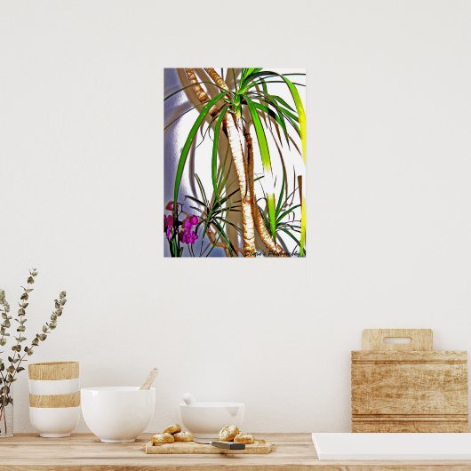 Palmboom Poster (Keuken)