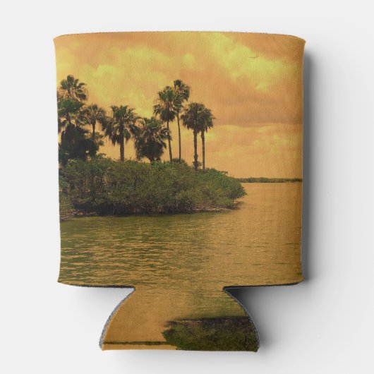 Palmboom Reverie Blikjeskoeler (Achterkant)