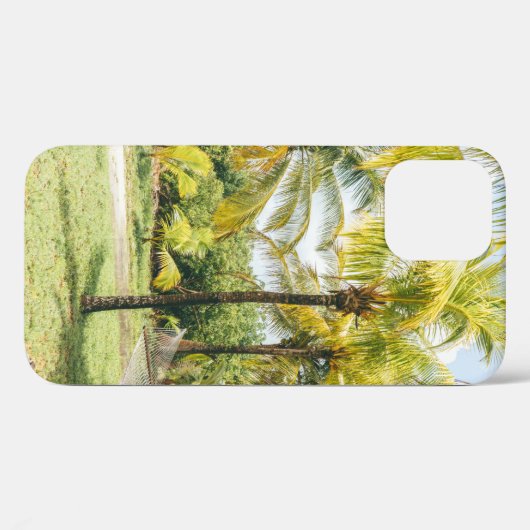 Palmboom 's ochtends Case-Mate iPhone case (Achterkant (horizontaal))