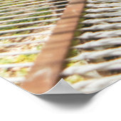 Palmboom 's ochtends poster (Hoek)