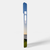 Palmboom Schaar Silhouet iPhone Case (Achterkant / Links)