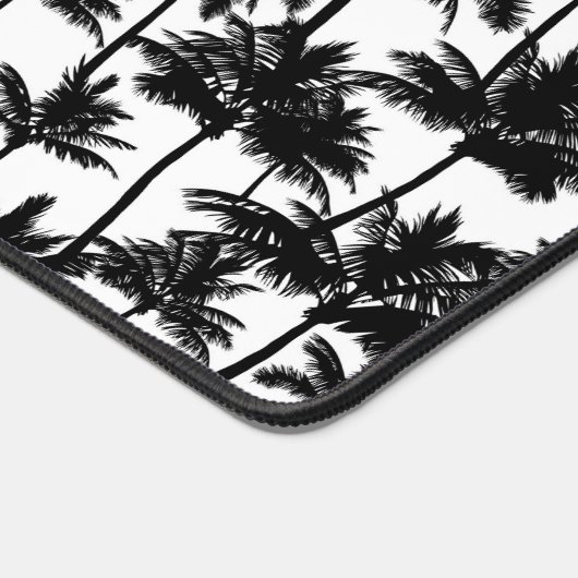palmboom-schaduwpatroon bureaumat (Hoek)