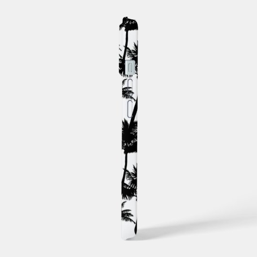 palmboom-schaduwpatroon iPhone 15 case (Linkerkant)
