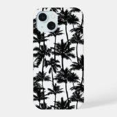 palmboom-schaduwpatroon iPhone 15 case (Achterkant)