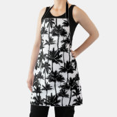 palmboom-schaduwpatroon schort (Insitu)