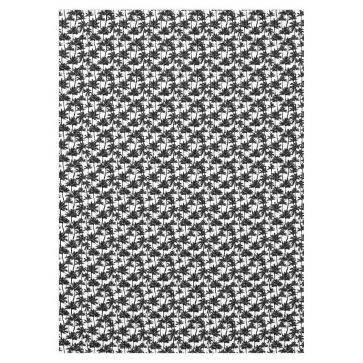 palmboom-schaduwpatroon tafelkleed (Voorkant)