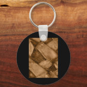 Palmboom schors textuur tint Verticale Sticker Sleutelhanger (Voorkant)