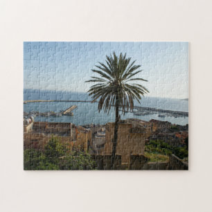 Palmboom, Sciacca Italy Travel Jigzaag Puzzle Legpuzzel