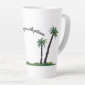 Palmboom sereniteit Mok (Rechterhoek)