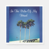 Palmboom Servet (Voorkant)