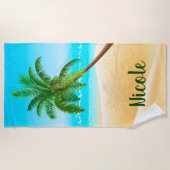 Palmboom Strandlaken (Voorkant)