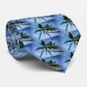 Palmboom Stropdas (Opgerold)