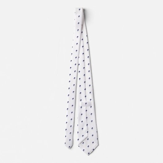 Palmboom Stropdas (Achterkant)